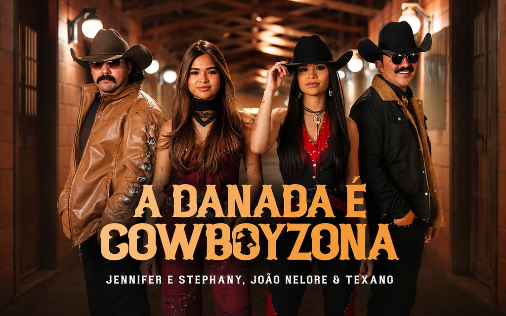 Jennifer & Stephany chamam João Nelore & Texano para A Danada é Cowboyzona