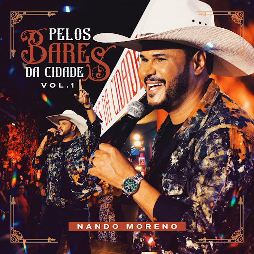 Capa de Nando Moreno - Pelos Bares da Cidade Vol.1